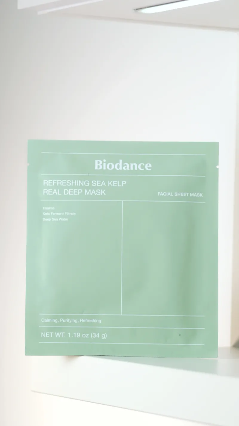 Заспокійлива гідрогелева маска для обличчя Biodance