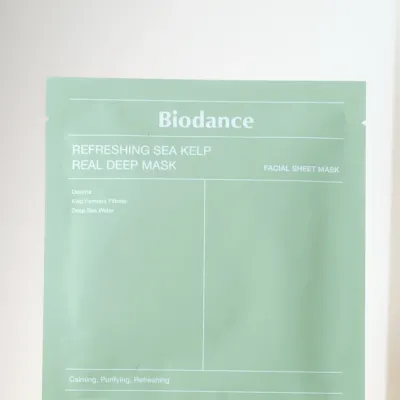 Заспокійлива гідрогелева маска для обличчя Biodance