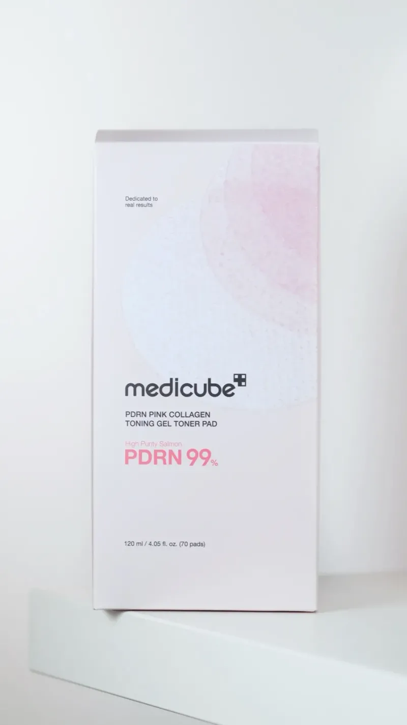 Тонізуючі гелеві педи з полінуклеотидами та колагеном Medicube