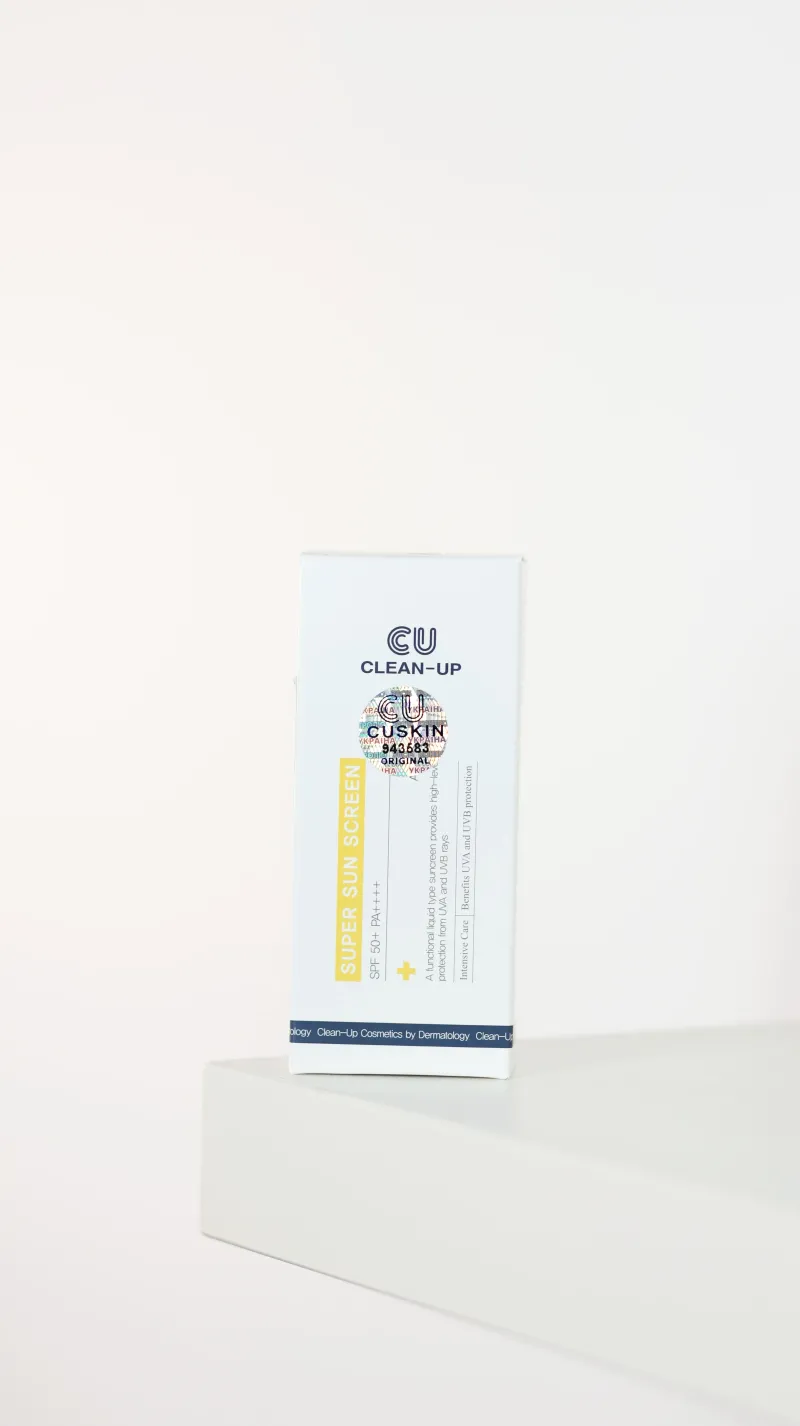 Сонцезахисний флюїд з мінеральними та органічними фільтрами CU SKIN 