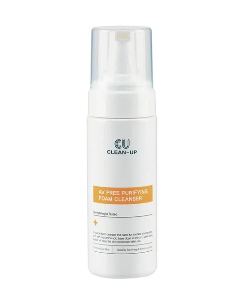 Очищуючий мус для чутливої проблемної шкіри CU SKIN