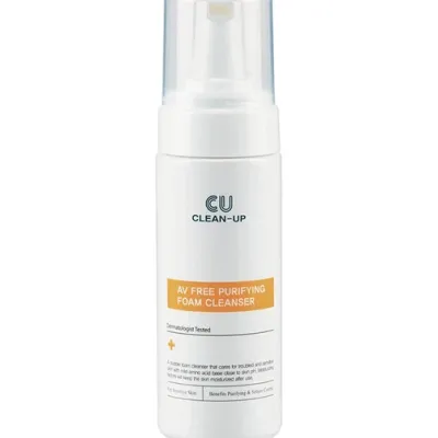 Очищуючий мус для чутливої проблемної шкіри CU SKIN