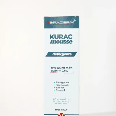 Ніжна пінка для вмивання з пребіотиками Braderm