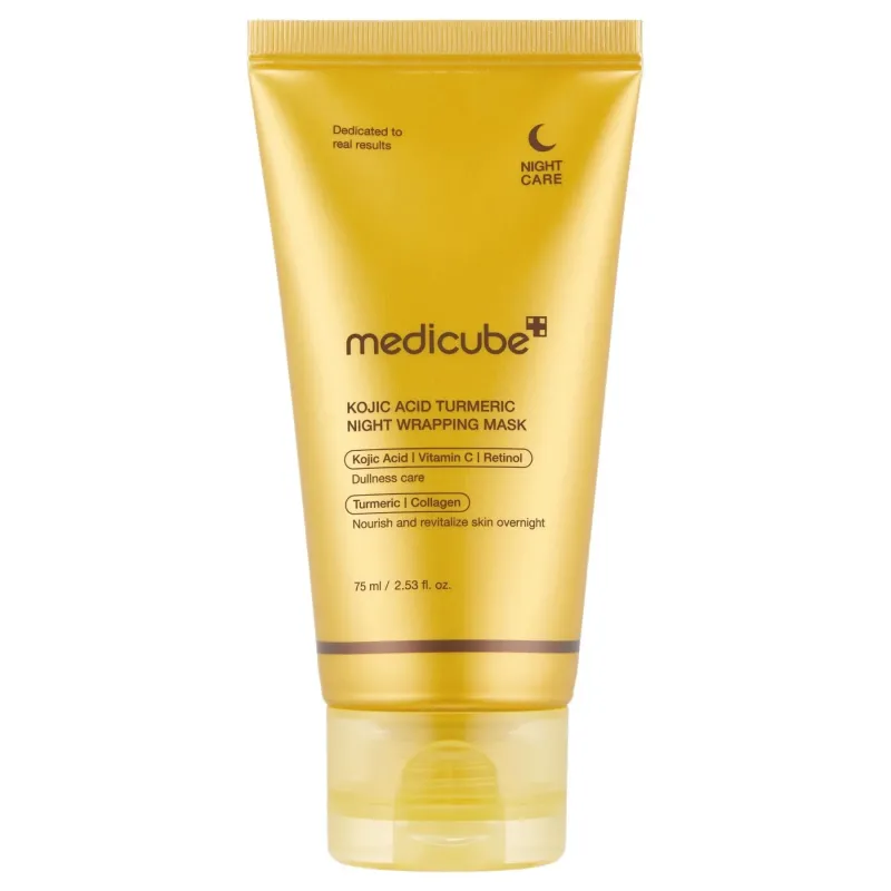 Нічна маска з койєвою кислотою та куркумою Medicube
